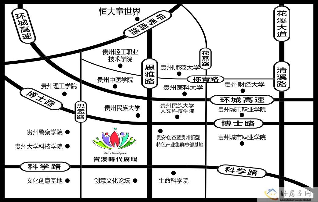 位置交通图