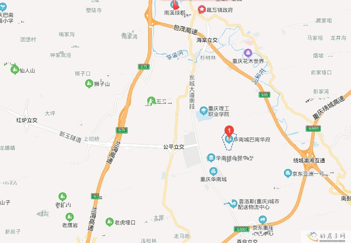 位置交通图