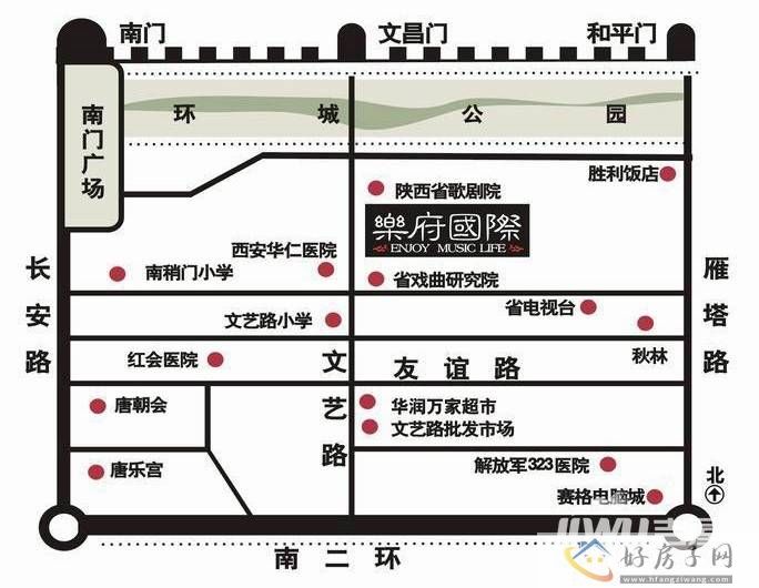 位置交通图