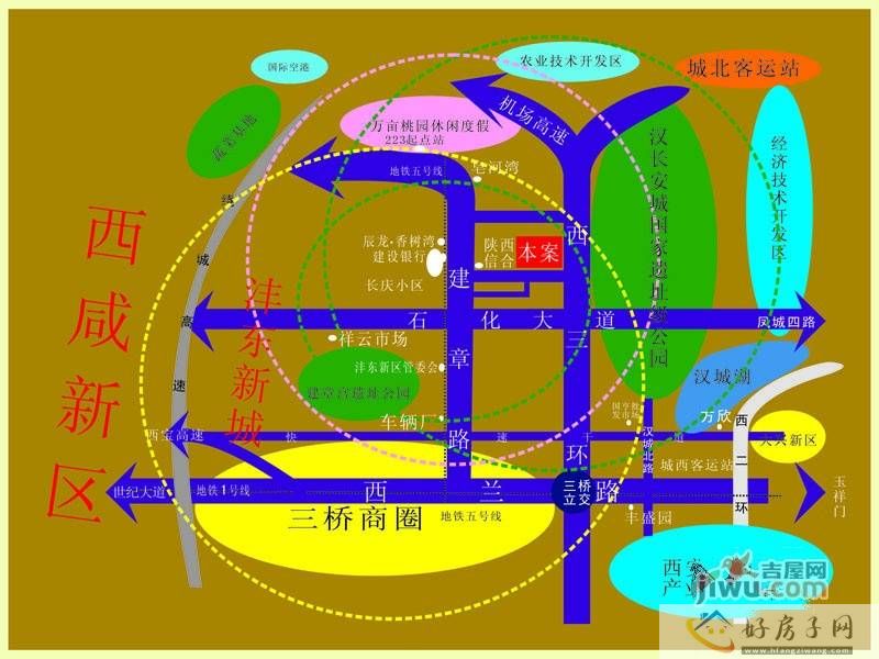 位置交通图