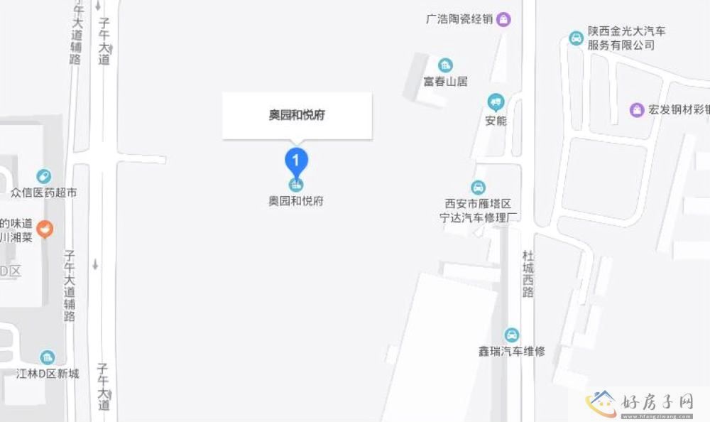 位置交通图