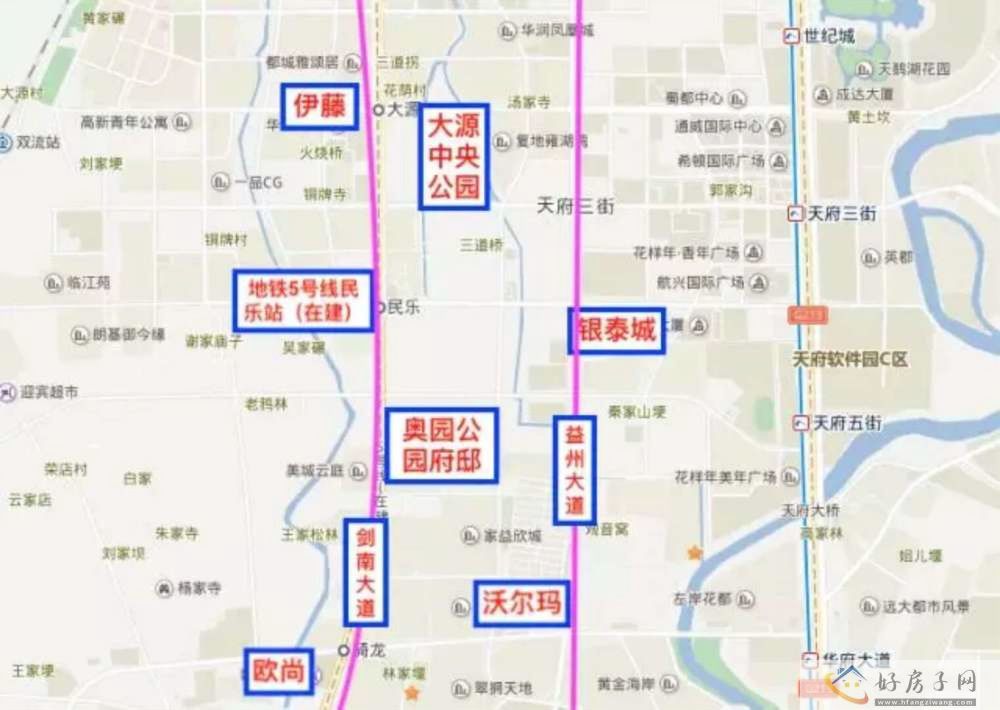 位置交通图