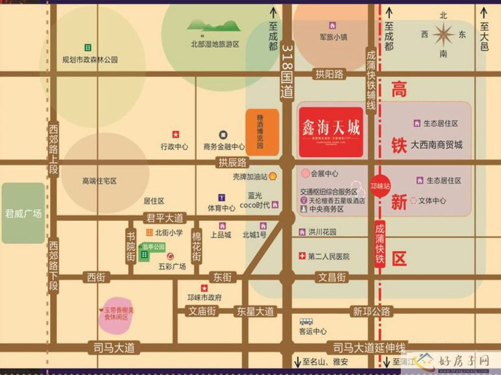 位置交通图