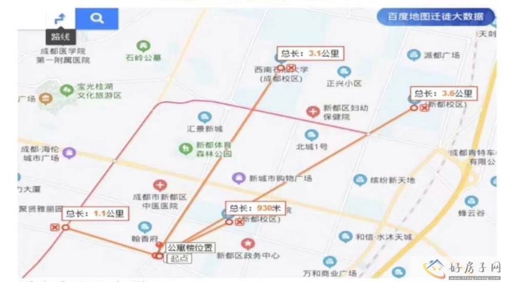 位置交通图