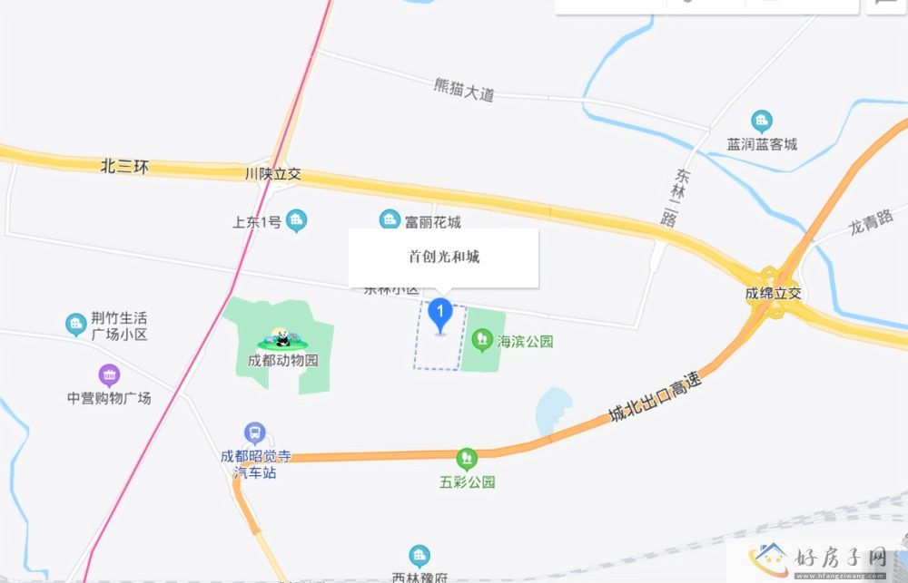 位置交通图