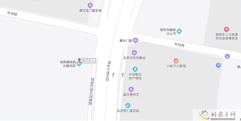 位置交通图