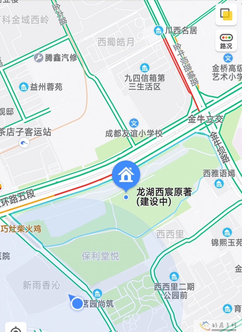 位置交通图